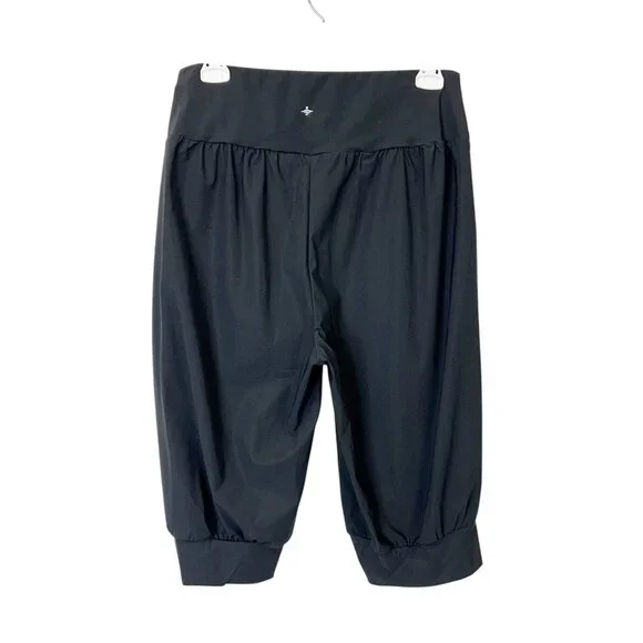 NEW Halara High Waisted Pocket Long Casual Shorts Women’s Size Medium Black - Picture 2 of 9